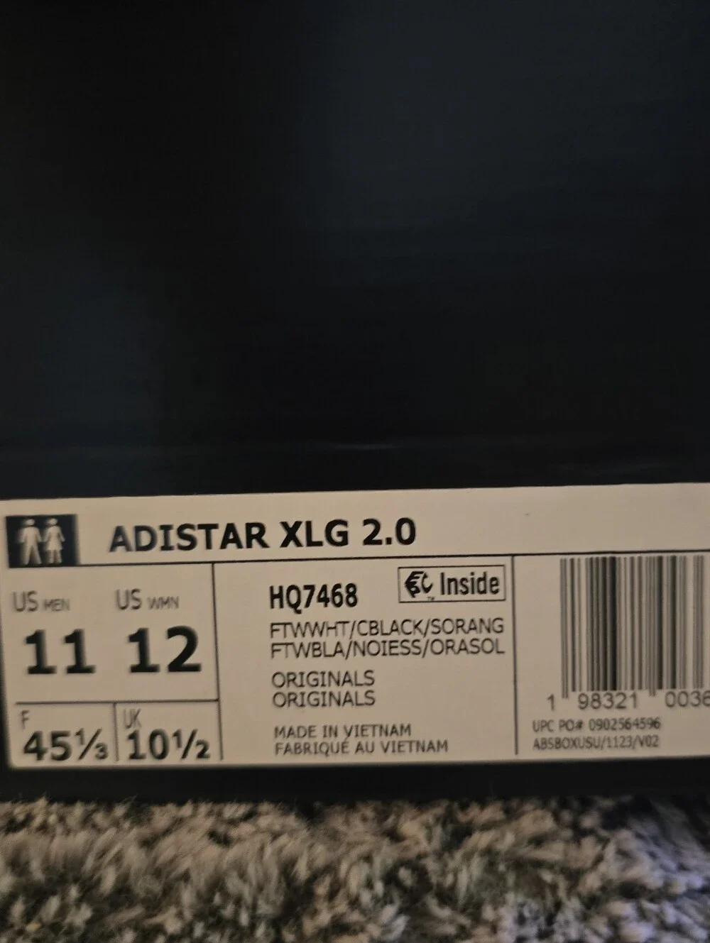 Adidas Adistar XLG 2.0 Solar Orange